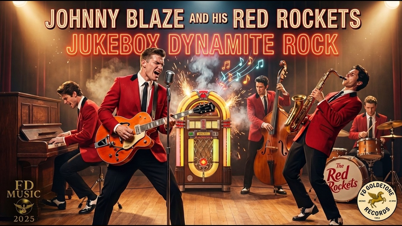 Johnny Blaze & The Red Rockets — Jukebox Dynamite Rock (Official