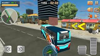 US Bus Simulator New York City Coach Bus Game - Android Games screenshot 1