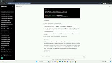 pytorch softmax function
