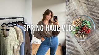 MIDSIZE SPRING HAUL + BEST SALAD EVER + GIFTED EMPTIES 2022 | Nakd Fashion Vlog