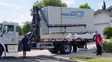 1-800-PACK-RAT & Zippy Shell: Moving and Storage Made Simple Ad