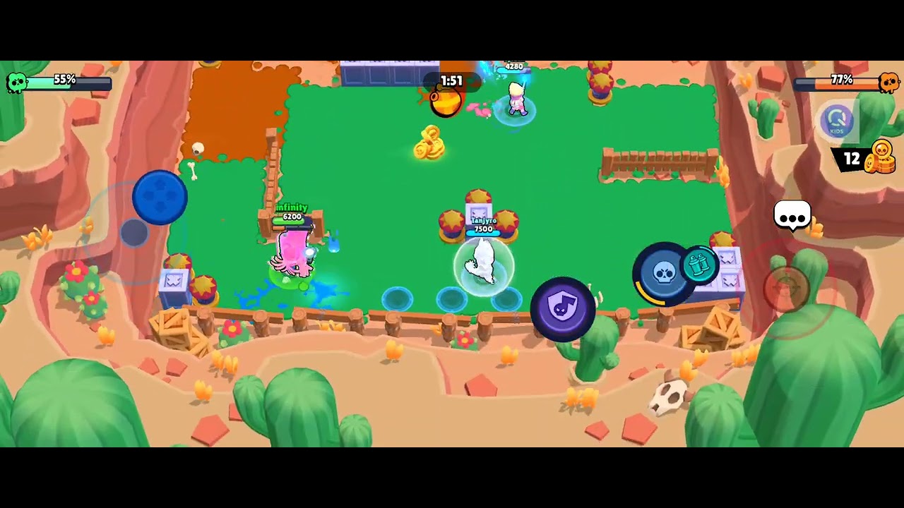 Daily brawl star win: day 2, Beatmatcher poco Vs paint brawl 