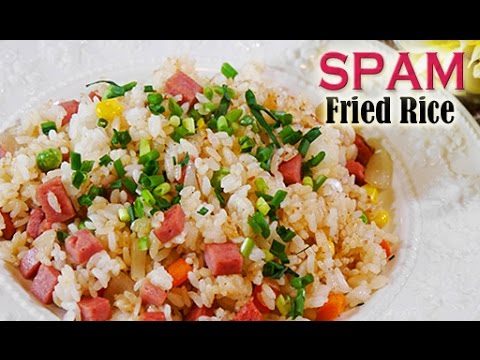 Spam Fried Rice Recipe スパム フライドライス 炒飯 は簡単です Youtube