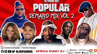 OLD SCHOOL #RnB & #HIPHOP POPULAR DEMAND VOL2 MIX BY DJ SPARK FT #2pac, Akon, Chris Brown, Lil Wayne