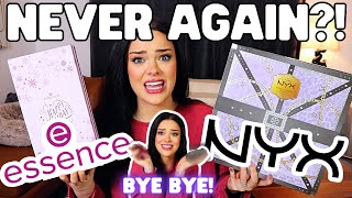 NYX VS. ESSENCE! NEVER BUYING ONE OF THEM AGAIN!? | Advent Calendar Unboxings screenshot 4