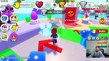 Power Slap Simulator Roblox Game series - Day 2 Challenge