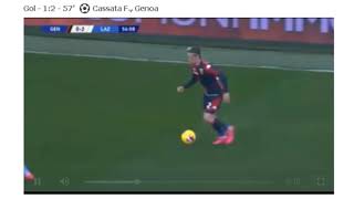 Cassata F. Goal vs Lazio - Genoa Lazio 1:2