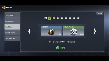 Kill 5 enemies with melee attack , call of duty mobile small attack new evant, kondaya gaming