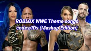 roblox wwe theme codes