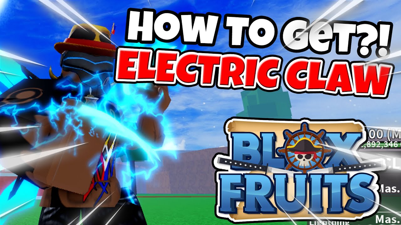 ROBLOX BLOX FRUIT GETTING ELECTRIC CLAW, ROBLOX blox fruit Getting the  electric claw last Finally i got the electric claw, By CLUKOgaming