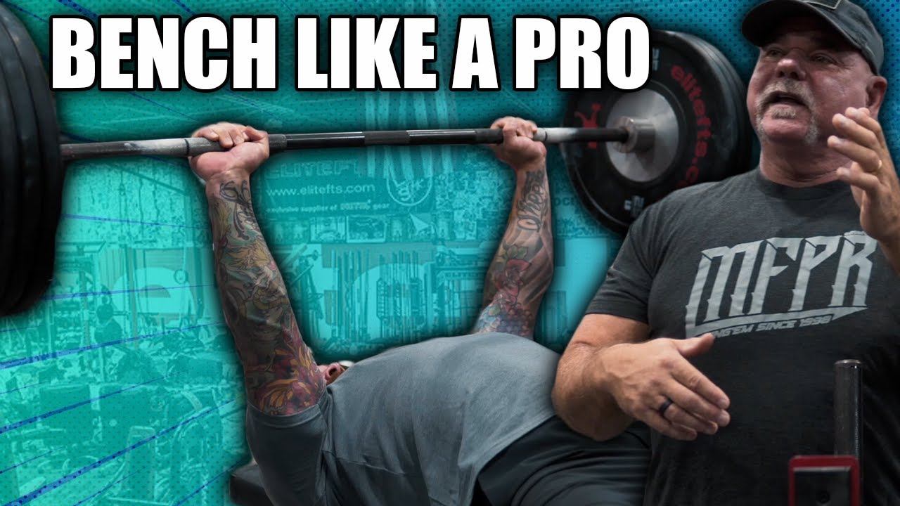 Perfect the BENCH PRESS ft Dave TATE (Conjugate bench press workout)