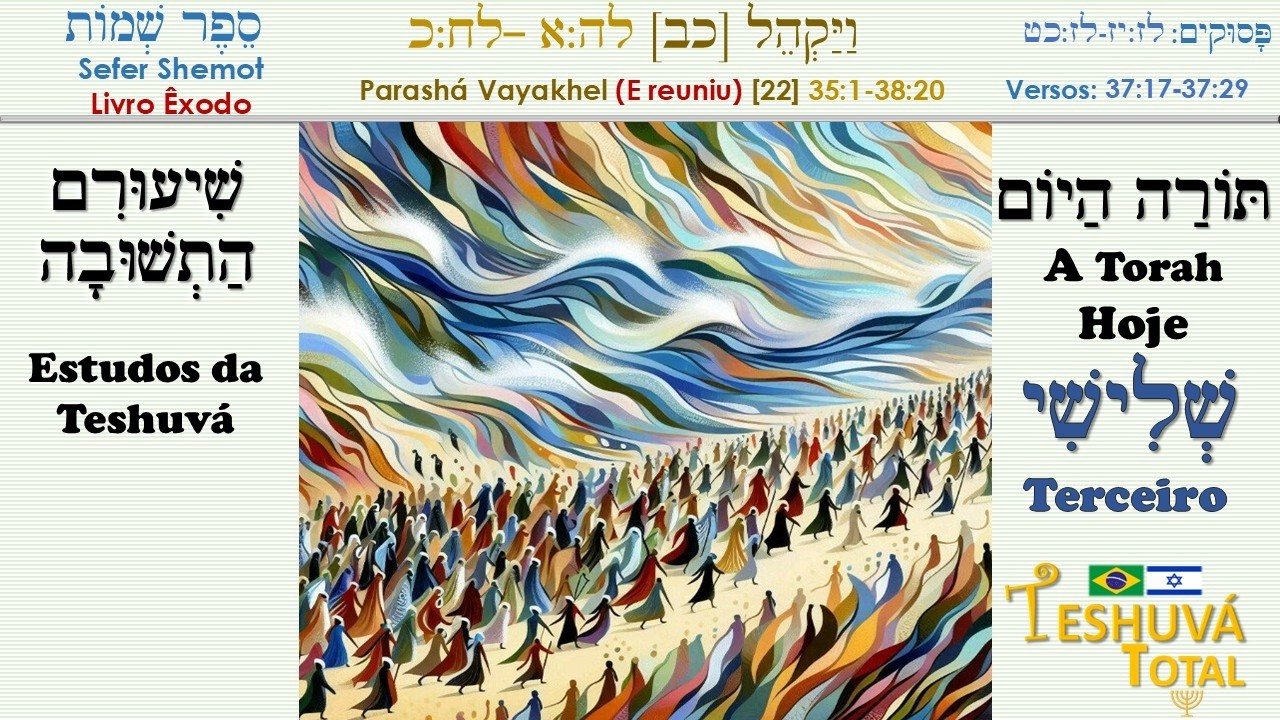 Terceiro Dia da Porção Vaiakhel (E reuniu) [22]