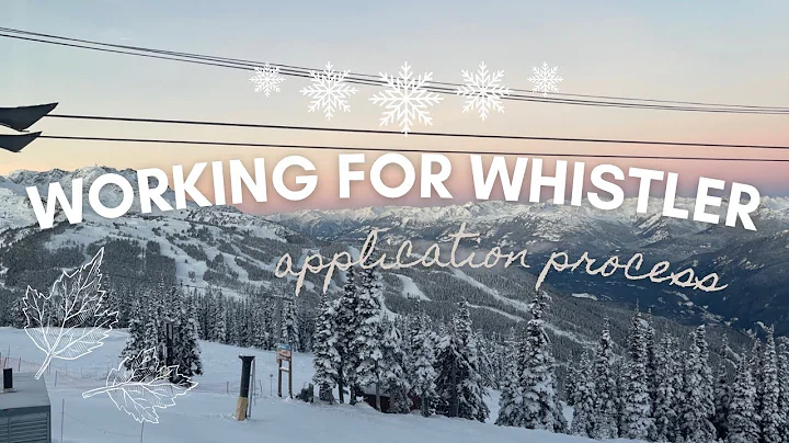 How to get a Ski Season job in Canada (application...