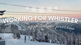 How to get a Ski Season job in Canada (application process for whistler) screenshot 4