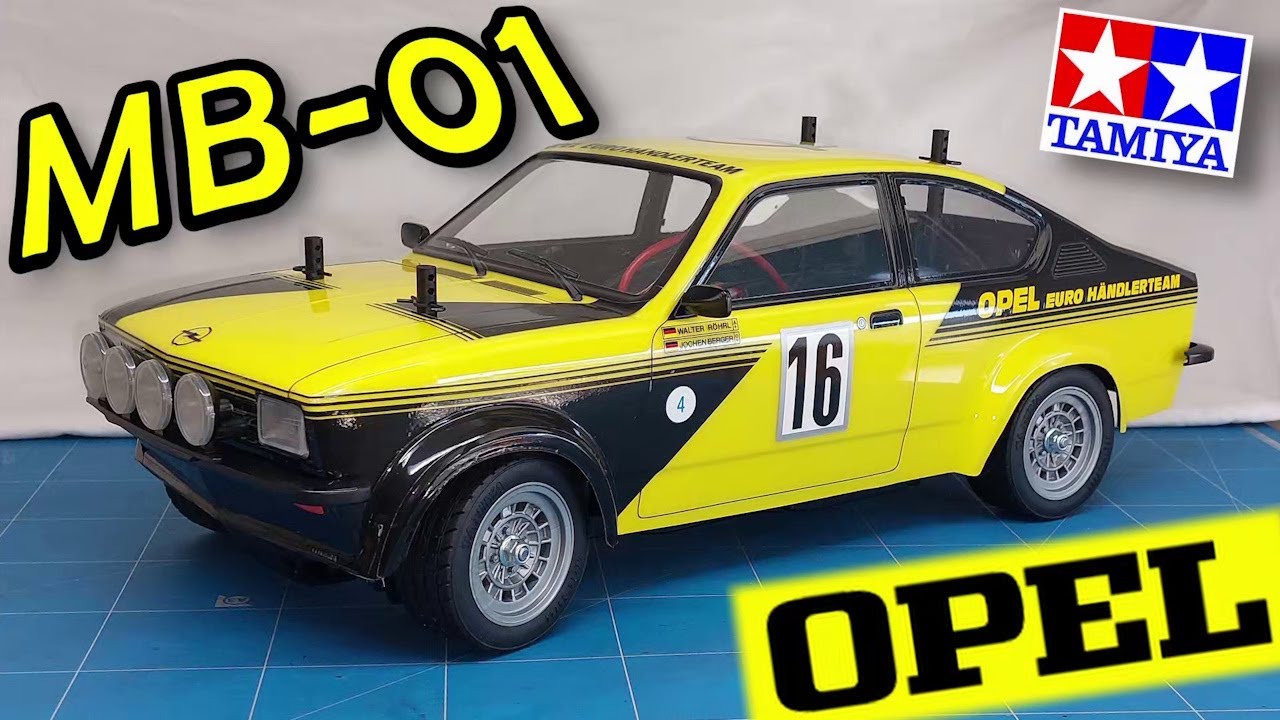 🎁 Tamiya Opel Kadett GT/E - MB-01 - BUILD & RUN - YouTube