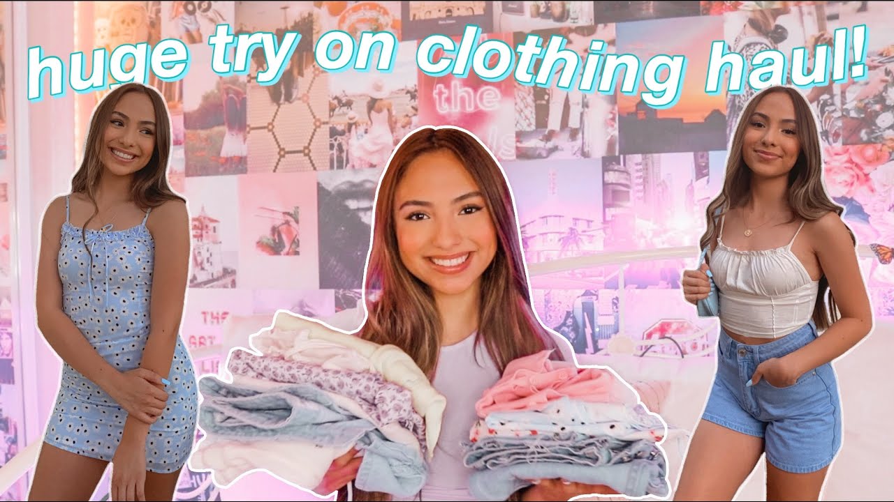 TRY ON CLOTHING HAUL! ft. Princess Polly