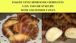 Detailed Croissants recipe| Without oven|   With only 7 ingredients| Flavors with Afruu...