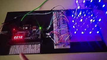 4x4x4 LED Cube VHDL - Bilkent EEE 102 Term Project - Berkay Yazıcıoğlu