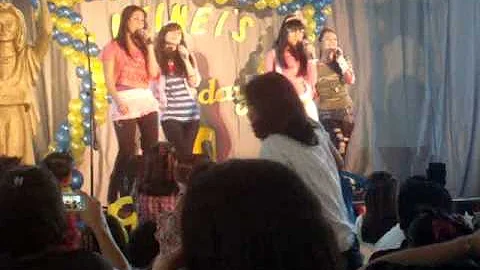 Pop Girls @ Lucena singing 'Kapag Tumibok ang Puso'