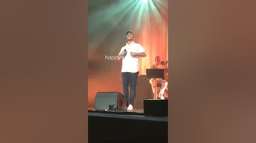 Maher Zain Singing "Close To You" Live at the Apollo Theatre in Manchester