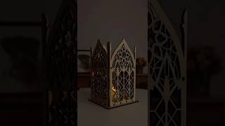 DIY Gothic Cathedral Night Light w/AlgoLaser