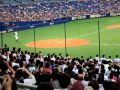 英智 引退セレモニー 遠投