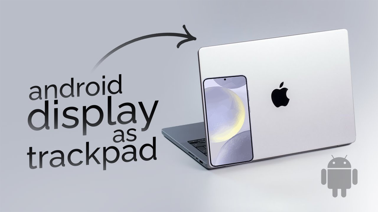 How to Use Android Display As Trackpad on Laptop (tutorial) - YouTube