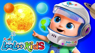 🪐Planets & Seven Continents Song 🌍 Nursery Rhymes and Kids Songs by LooLoo Kids
