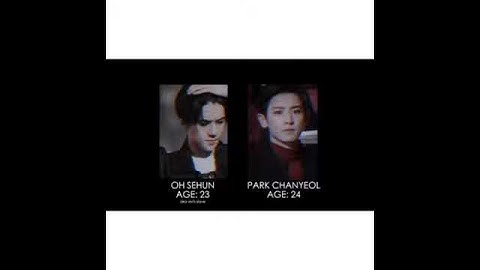 EXO member introduction.Oh Sehun,Park Chanyeol.【Rapper】