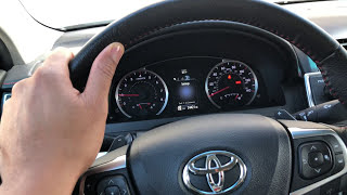 TOYOTA CAMRY - How to Turn on/off Traction Control