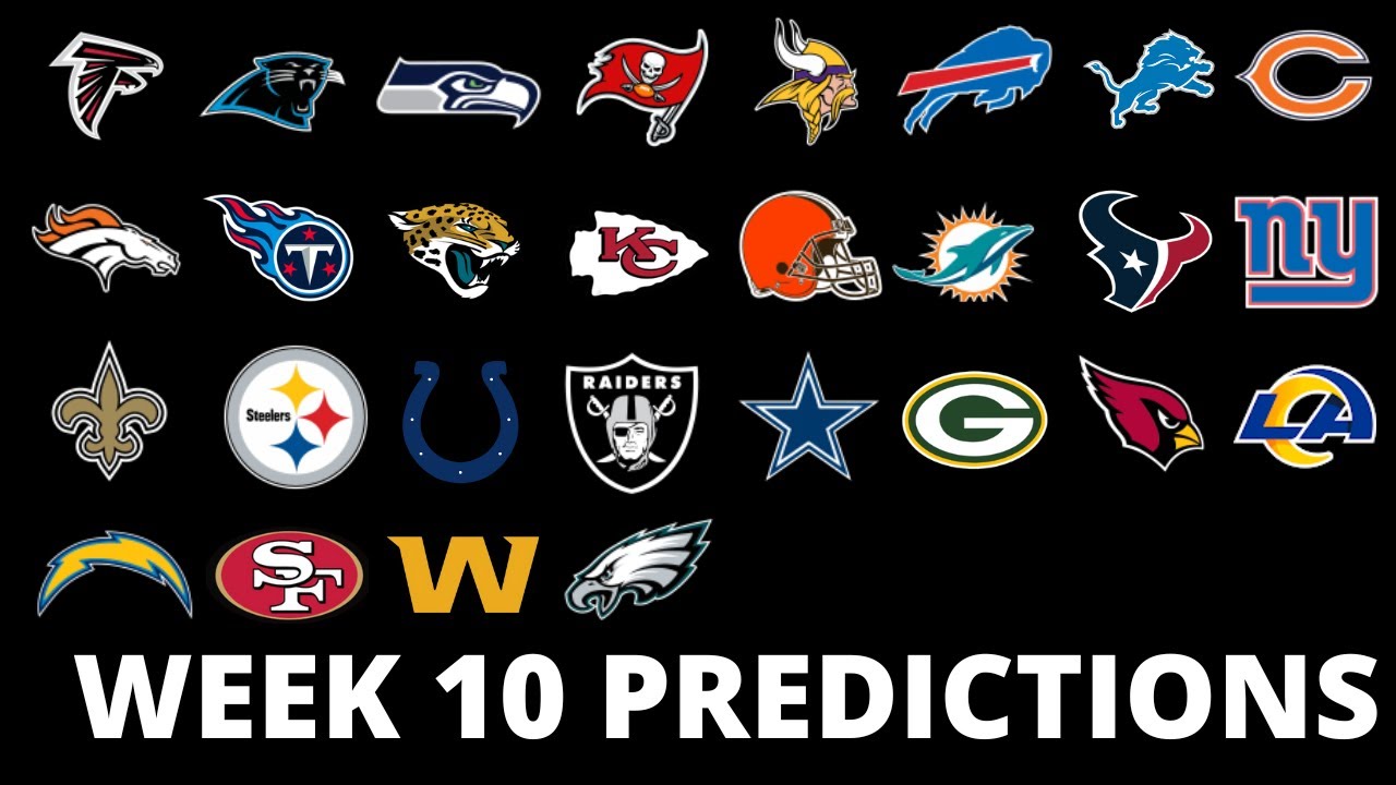 2022 WEEK 10 NFL PREDICTIONS YouTube