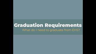 Graduation Requirements