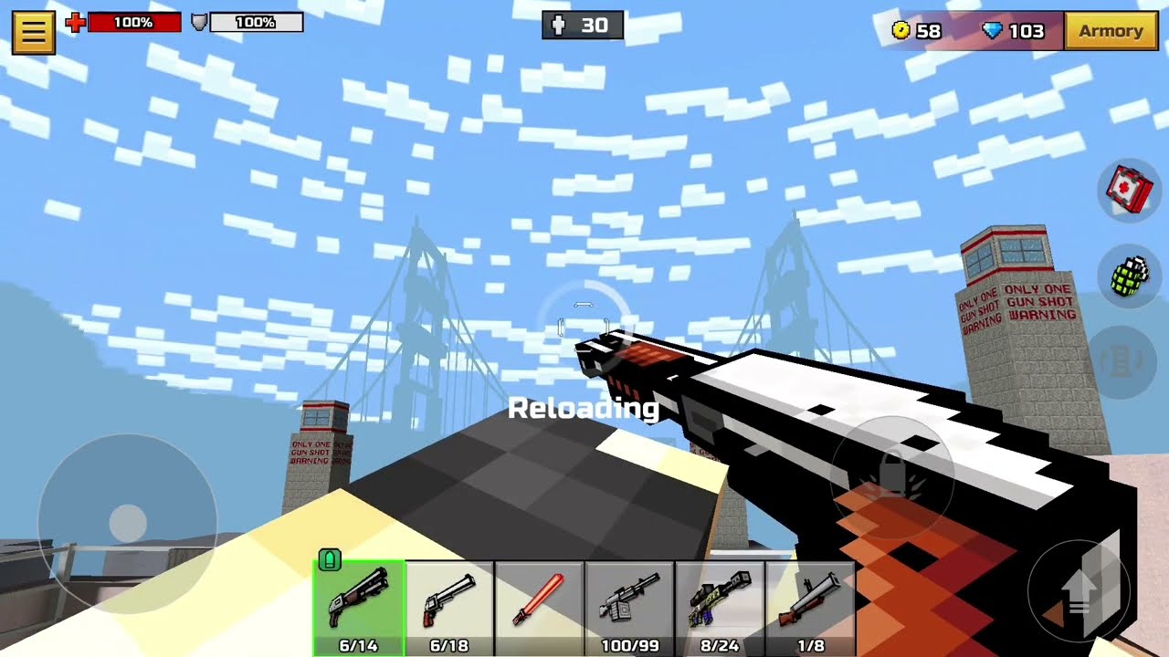 Pixel gun 3d reload animation ep. 1