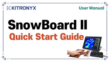 Snowboard2 5 min. Quick Start Guide [FSR Sensor/Tactile Sensor/Pressure Mapping]