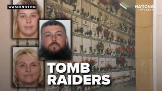 TOMB RAIDERS 20 cases tied to breaking into cemeteries
