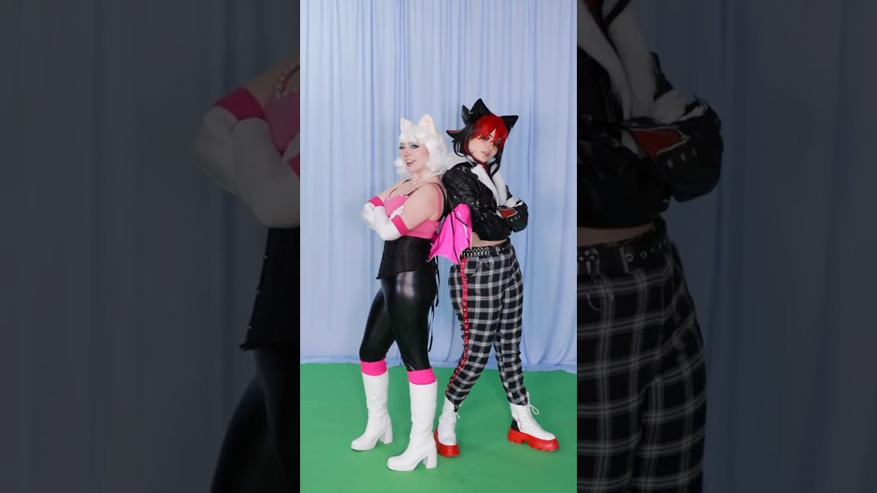 Rouge with Sonic and Friends! #cosplay #sonic #sonicthehedgehog #cosplayer #cosplaygirl #makeup