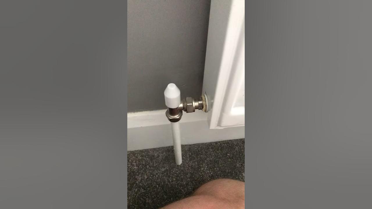 How to adjust the lockshield valve on a radiator YouTube