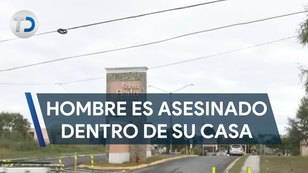 Hombre es asesinado a balazos dentro de su casa en Apodaca - YouTube