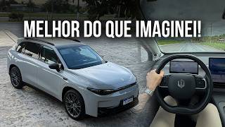 Fiz uma viagem com o Leapmotor C10 elétrico