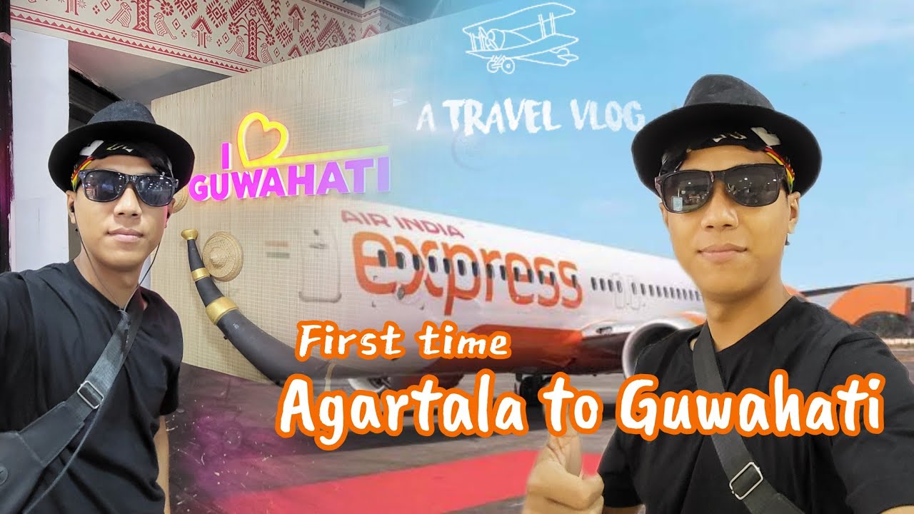 My first flight experience | Agartala to Guwahati