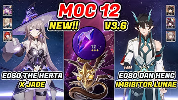 New! MOC 12 3.6 | E0S0 The Herta & E0S0 Imbibitor Lunae | HSR 3.6