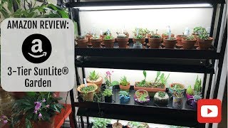 Amazon Review: 3-Tier SunLite® Garden // Plant Lighting System Peace and blessings plant lovers! Thanks for watching. I purchased this beautiful complete plant lighting system and I have to say I