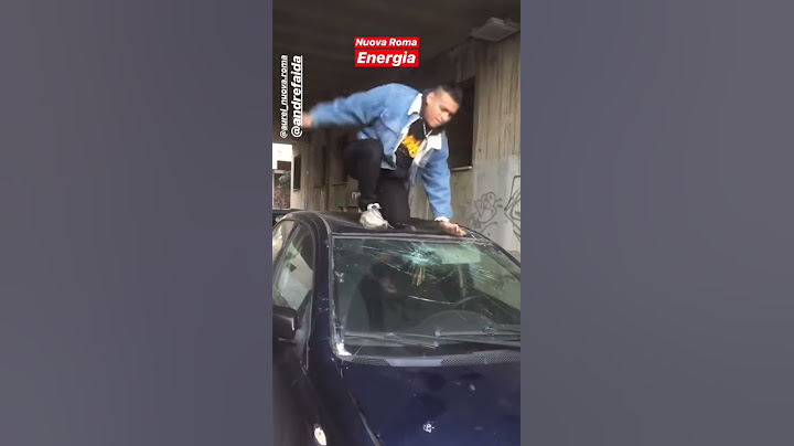 Il rapper Saor sbrocca e distrugge una macchina per aver ricevuto buca al lavoro