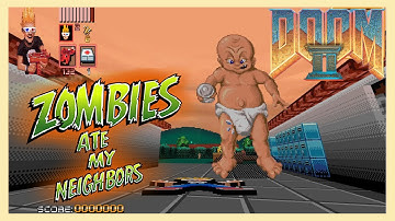 Mod Showcase: DOOM II ~ Zombies Ate My Neighbors TOTAL CONVERSION HALLOWEEN 2022 DEMO!!!