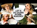 Homemake with Me! || VLOG 2 || Tidying, Thrifting, &amp; Making Butter!