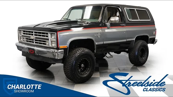 1987 Chevrolet Blazer K5 4X4 Silverado 9076-CHA for sale | Charlotte, Atlanta, Dallas, Tampa, P...