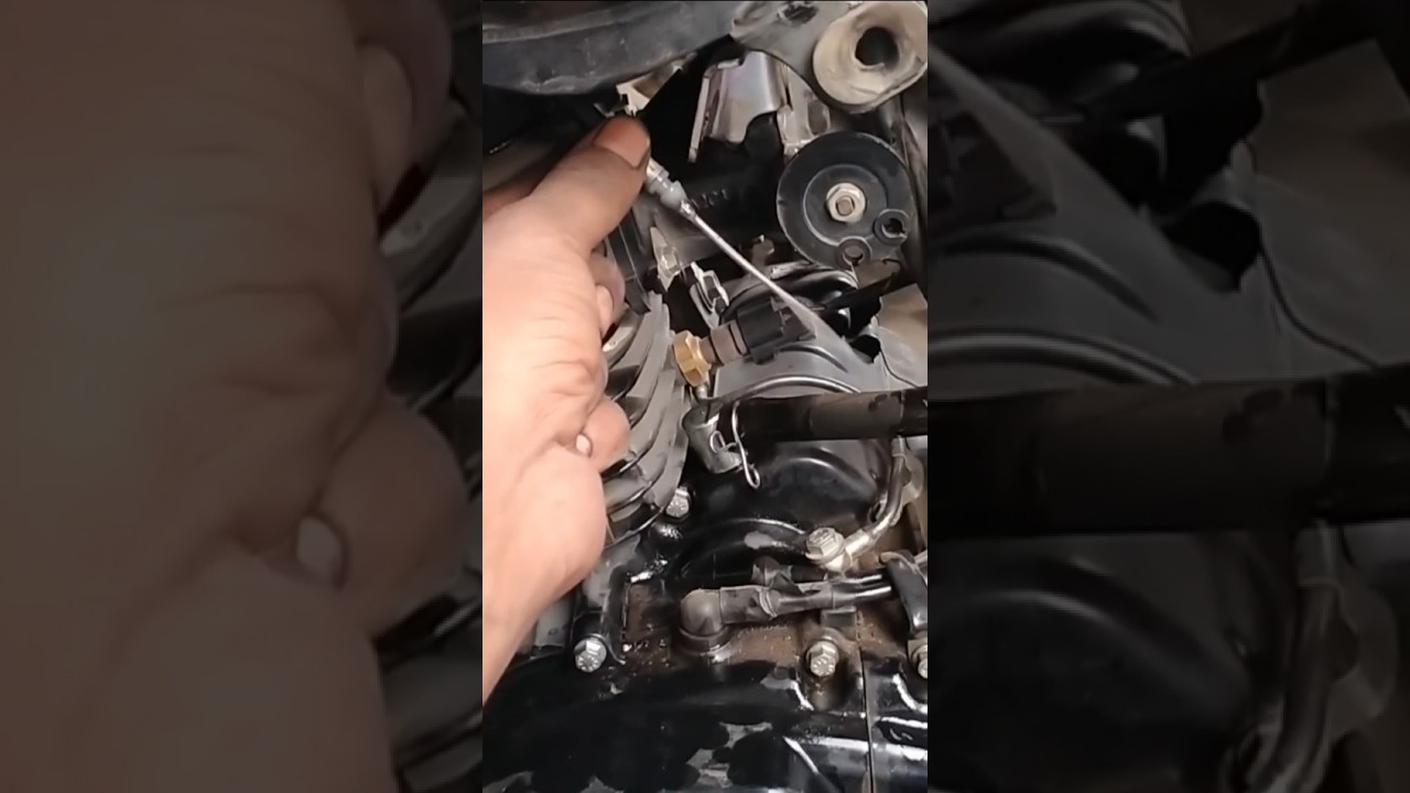 Bajaj Pulsar Bs6 Accelerator Cable Cleaning 