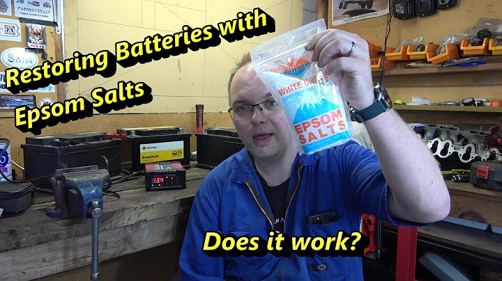 Restoring Car Batteries with Epsom Salts - Does it Work?
