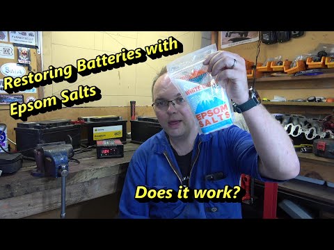 Restoring Car Batteries with Epsom Salts - Does it Work?