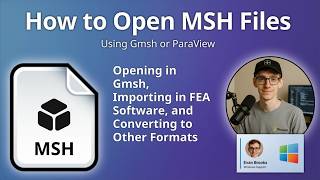 How to Open MSH Files (Gmsh Mesh)